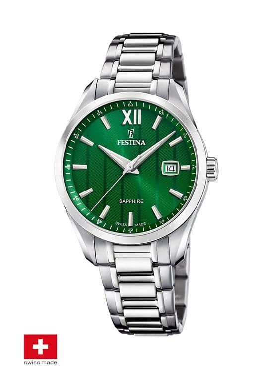 Reloj F20026/3 Verde Hombre Crono Deportivo Verde TALLA UNICA