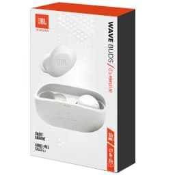 Audifonos Bluetooth TWS Wave Buds Autonomia de 32H White