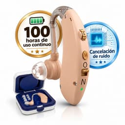 Audifono Ortopedico Recargable 4 Eliminadores De Ruido