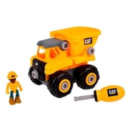 Excavadora armable para construccion con figura y