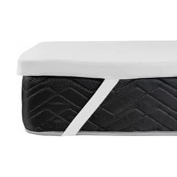 Topper De Espuma Visco Elastico 2 Plazas - 200 cm Blanco 2 PLAZAS