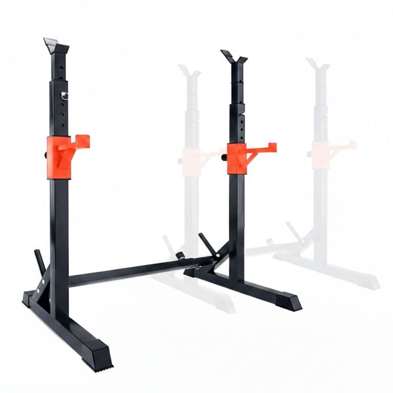 Atril Rack Squat Sentadillas Ajustable Para Barra