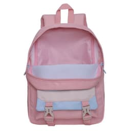 Mochila Infantil Sweet Color Block Rosado Rosa TALLA UNICA