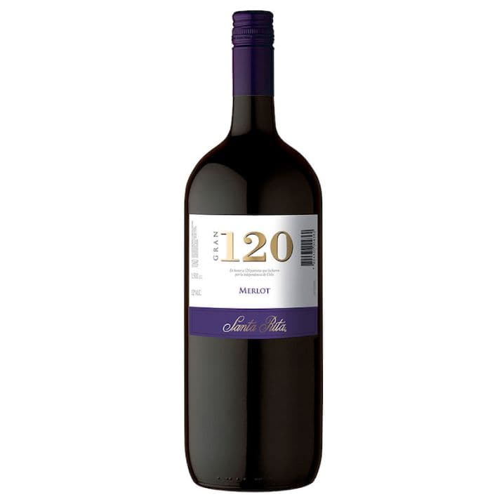 Vino Botellon Gran 120 Merlot 12 1500cc