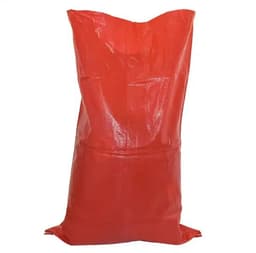 Saco tipo Papero Rojo 50 kilos x 100 unid 60x90cm