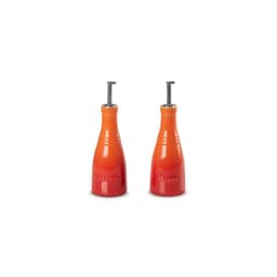 Set Aceite-Vinagre Volcanico Ceramica Naranjo
