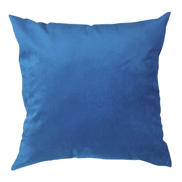 Cojin velvet azul rey 40x40 cm