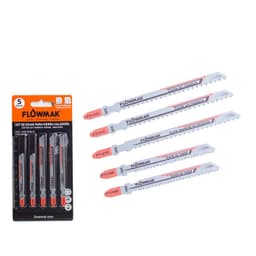 Set hojas caladora madera metal aluminio5 piezas