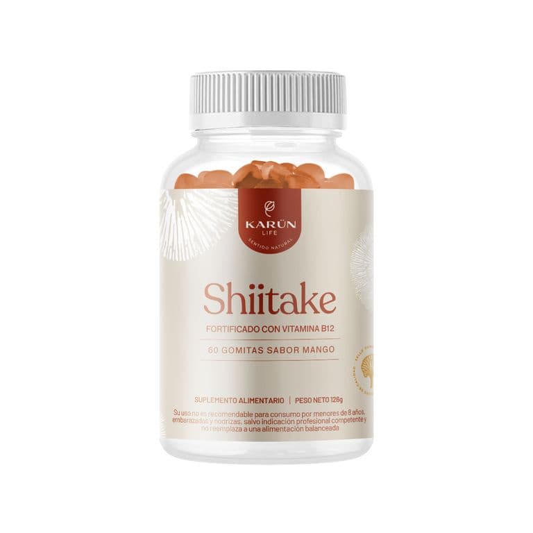 Shiitake Hongo - 60 Gomitas Karun Life