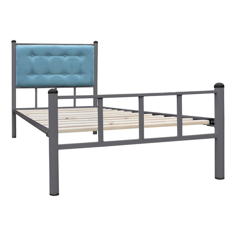 Cama Casual 1.5 Plaza Grafito/Calipso