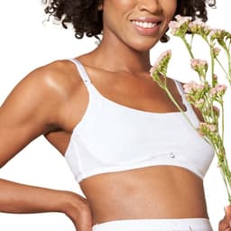 Sosten Maternal Algodon Pique 3824 Blanco S