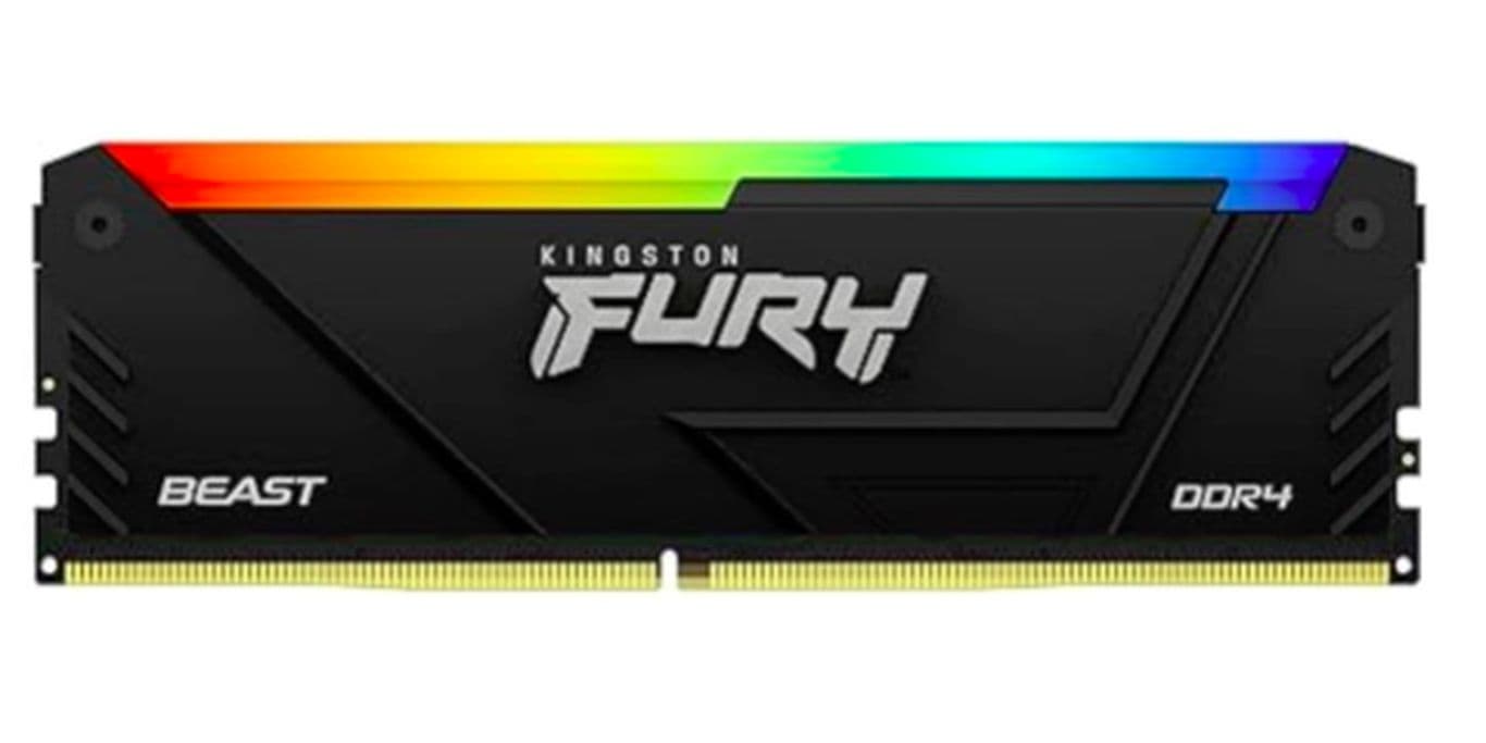 Memoria RAM Fury Beast RGB 16 GB DDR4 3200 MHz