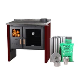 Pack Cocina a Lena Hestia 90 Burdeo+ Kit Base