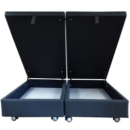 Base De Cama Baul Super King con rueda Logo
