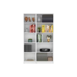 Set 2 Estantes 5 Repisas Fm-004B Blanco