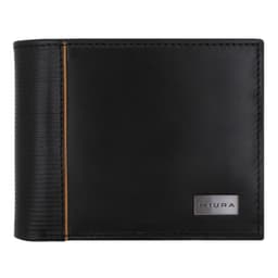 Billetera Ciro Cuero Natural Con Proteccion RFID Negro ...