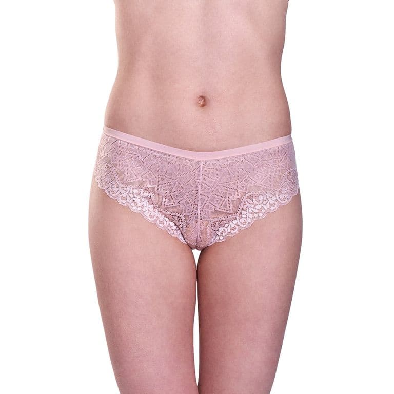 Calzon Pantaleta Encaje 20479 Rosa S