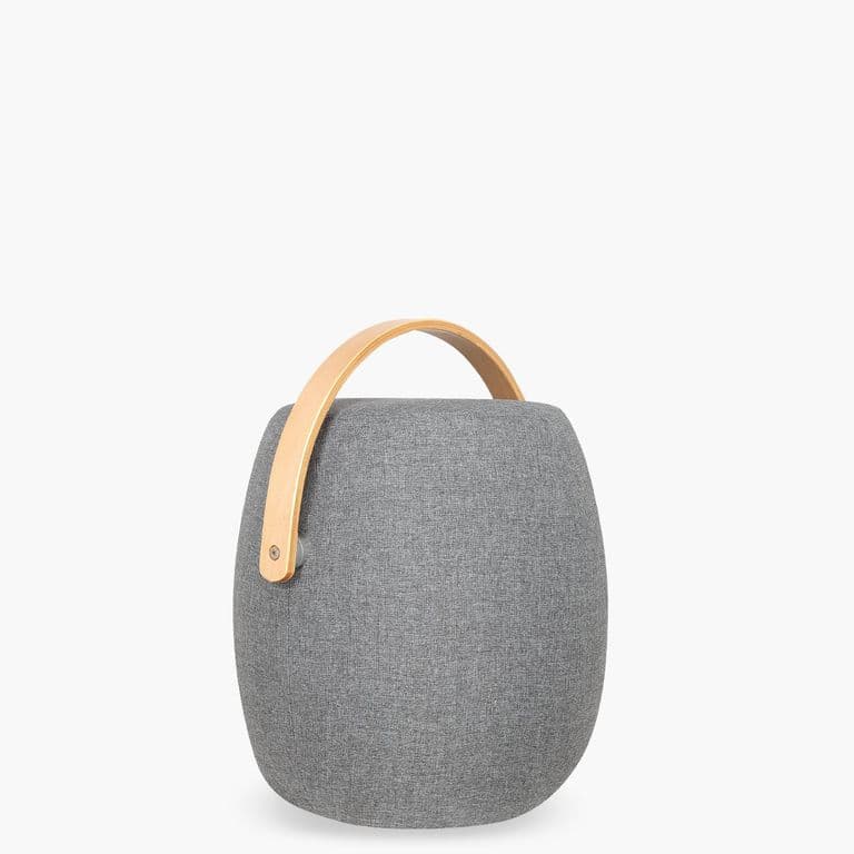 Pouf Asa de Madera LT Gris Claro Form Gris claro