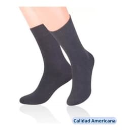 Pack 5 Calcetines Escolar Corto Gris Algodon OMAS Gris S