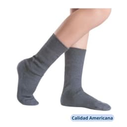 Calcetines Escolar Corto Gris Bambu Gris S