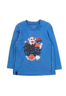 Polera Bebe Nino Day To Day Azul Azul 3-6 MESES