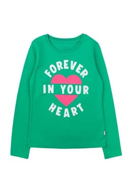 Polera Junior Nina Day To Day Verde Verde 8