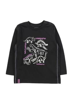 Polera Bebe Nino Day To Day Negro Negro 3-6 MESES