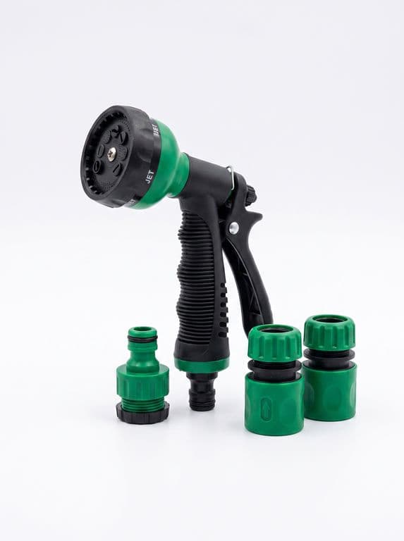 Pistola Riego 6 Posiciones Con 3 Conectores