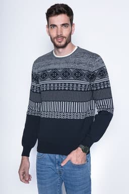 Sweater Baltimore F Azul Azul S