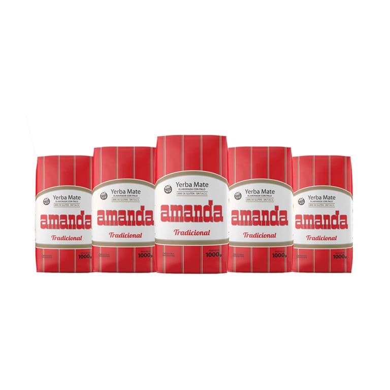 Pack 5 Yerba Mate Tradicional 1kg
