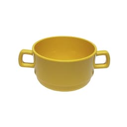 Set De 4 Tazon Consome Policarbonato Amarillo 300 Ml
