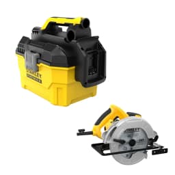 Aspiradora Inalambrica 20V + Sierra Circular 1600W