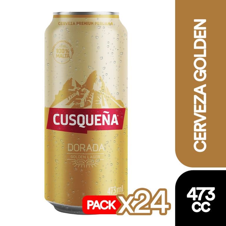 24X Cerveza Lata 4,8 473Cc
