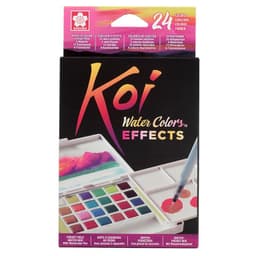 Koi Acuarela + Waterbrush 24 Colores (4m + 8f + 12p)