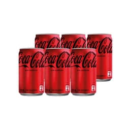 6x Bebida Sin Azucar Lata 220cc