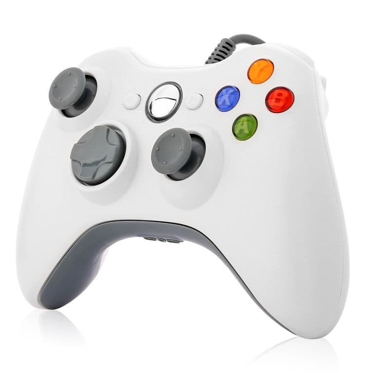 Joystick USB para XBOX 360 & PC Wired Edition X-360 White - Blanco