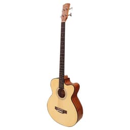 Bajo Electroacustico 44P 4 Cuerdas Con Funda.