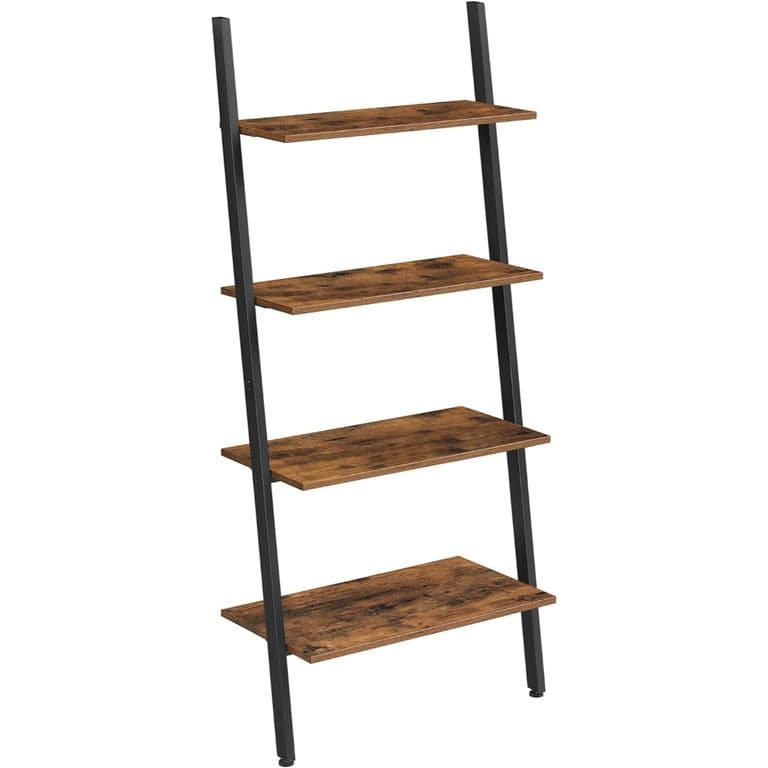 Estanteria Escalera Malmo 4 Niveles Estilo Industrial