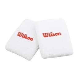 Munequera Larga Blanca X2 Tenis Padel