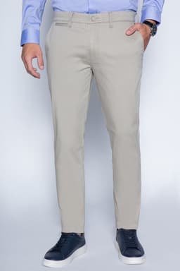 Pantalon Twill Slim /33 Beige Beige 52