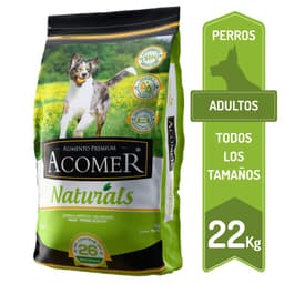Alimento Acomer Naturals perro adulto 22Kg