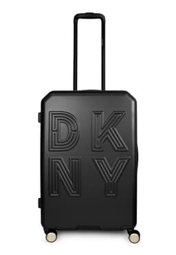 Maleta Donna Karan mediana Remix 20kg negra Negro M