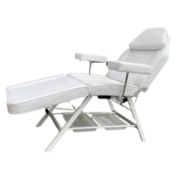 Sillon Camilla Reclinable Tatuajes D5 - Blanco