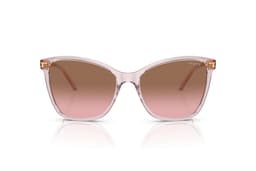 Lentes de Sol Rosado Transparente Degradado Eyewear Rosa M
