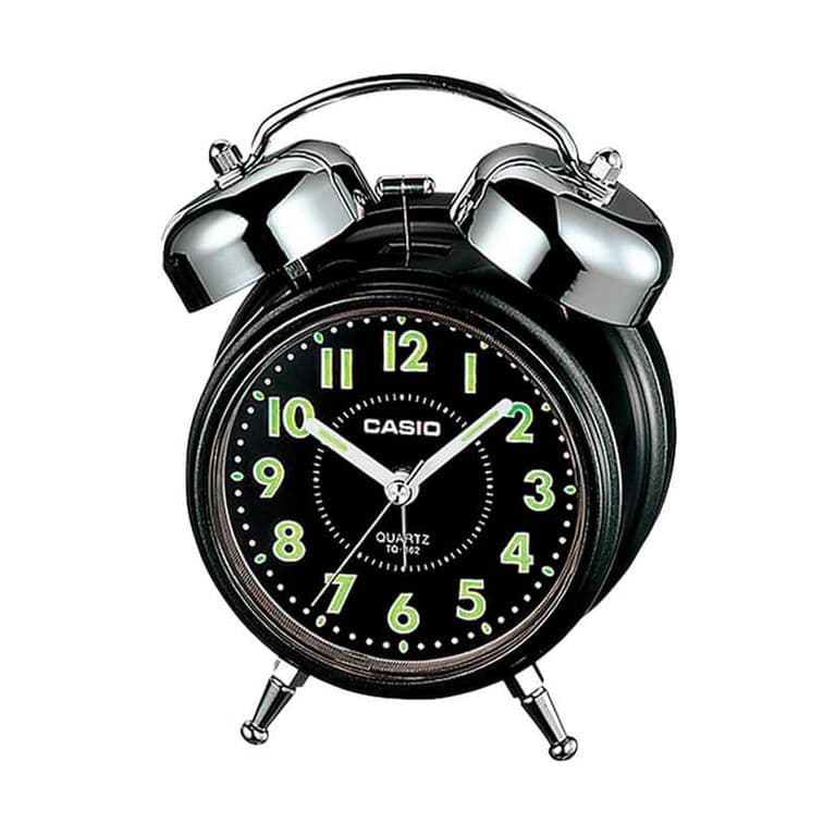 Reloj Reloj Despertador Unisex TQ-362-1A Negro TALLA UNICA