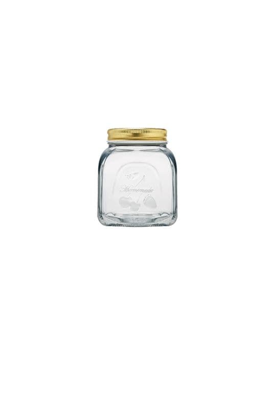 Set De 6 Frascos Conserveros Con Tapa De Metal 500 Ml