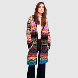 Abrigo Negro Narbone 2 Negro XS