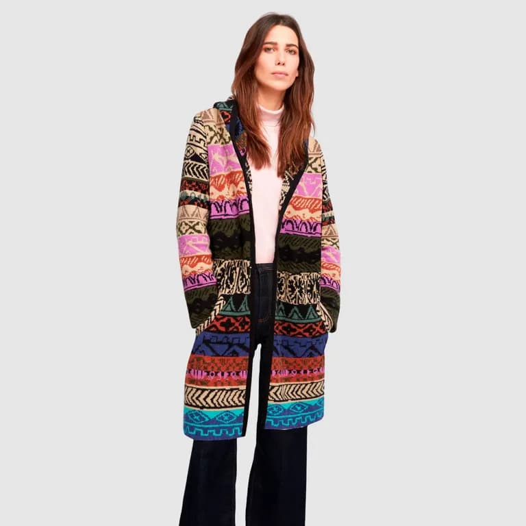 Abrigo Negro Narbone 2 Negro XS