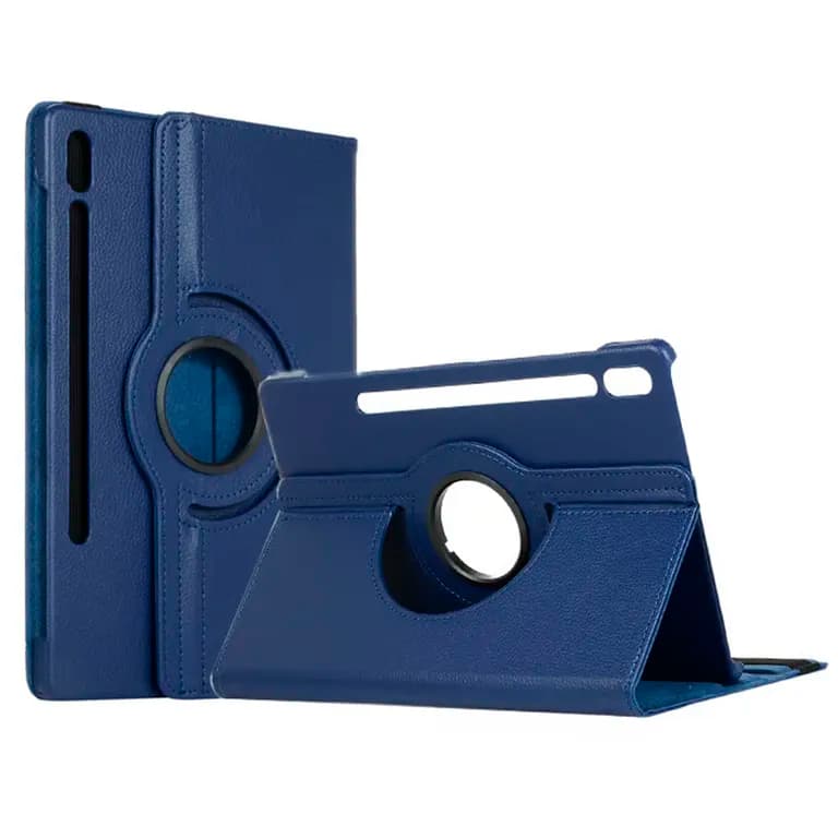 Carcasa Giratoria Compatible Con Samsung S9 Fe De 10.9 Pulgadas Azul