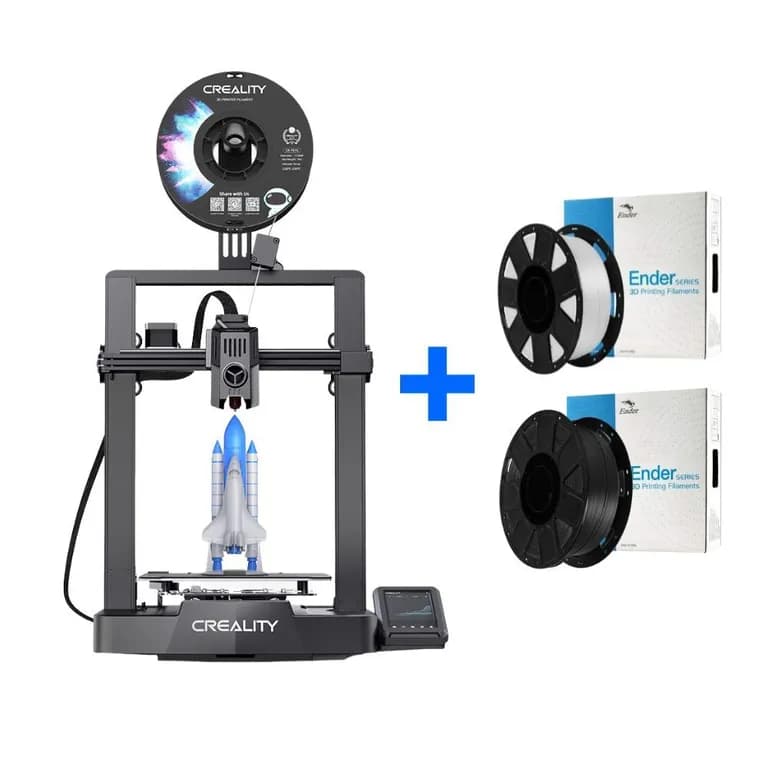 Ender-3 V3 KE + 2 Filamentos PLA Ender